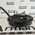مجموعه طبق و توپي وكاسه چرخ وسيم ترمز دستي راست ABS بدون پيچ وسنسور BRAKE-DRUM-ASSY-RRRH-ABS3